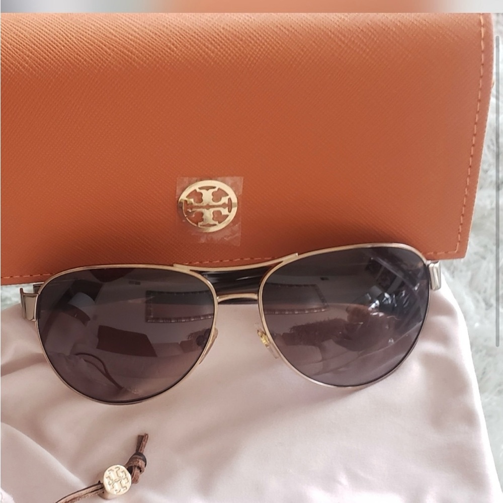 💘 SALE - Tory Burch: POLARIZED Aviator Sunglasses